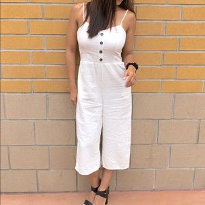 White jumpsuit
